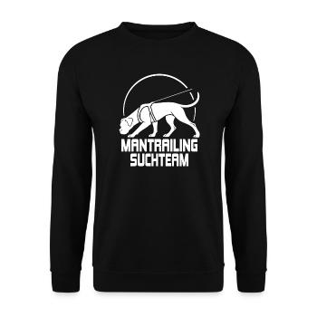 Boxer Mantrailing Search Team Dogs Wilsigns - Sweat-shirt Unisexe - noir - Devant - Alina (178cm) & Michal (187cm)