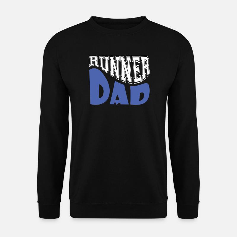 runner dad - Unisex Sweatshirt - black