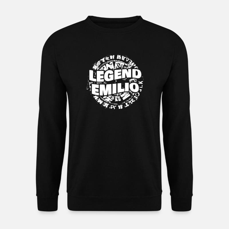 Emilio - Unisex Pullover - Schwarz