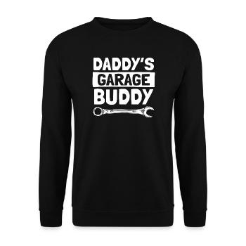 Le pote de garage de papa Amoureux de voitures mécanicien automobile - Sweat-shirt Unisexe - noir - Devant - Alina (178cm) & Michal (187cm)