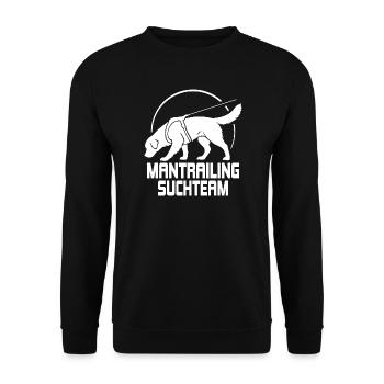 Golden Retriever Mantrailing Team Recherche Chiens Chiens - Sweat-shirt Unisexe - noir - Devant - Alina (178cm) & Michal (187cm)
