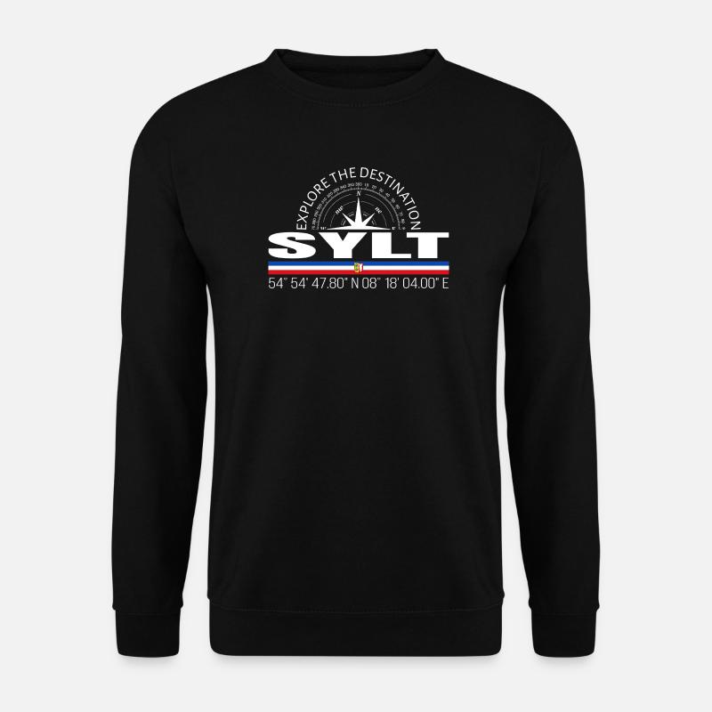 Sylt - Unisex Pullover - Schwarz