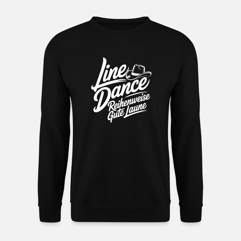 Line Dance Good Mood - Unisex Sweatshirt - black
