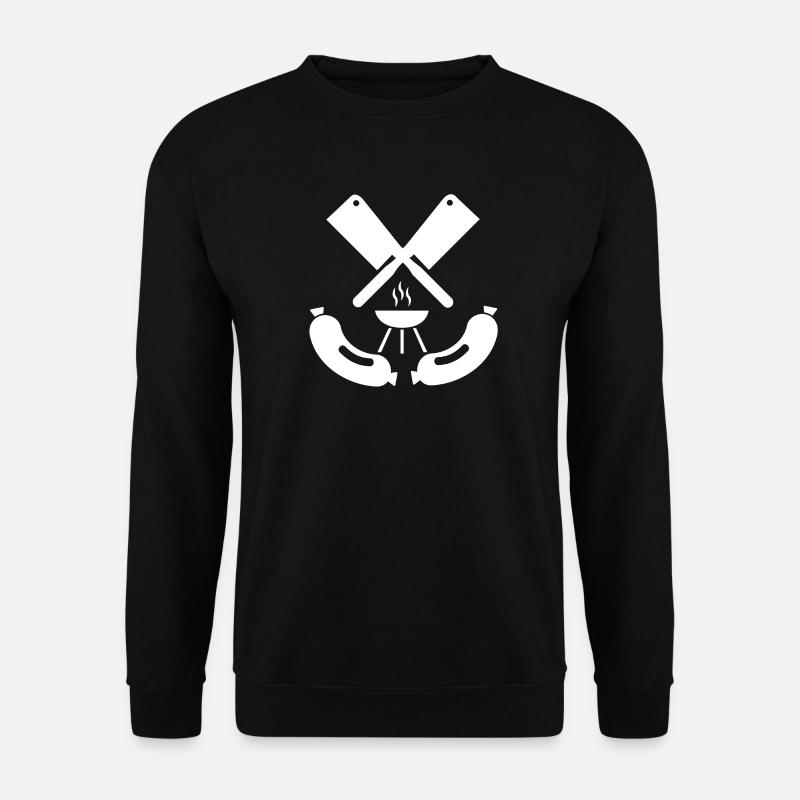 Grillen - Unisex Pullover - Schwarz