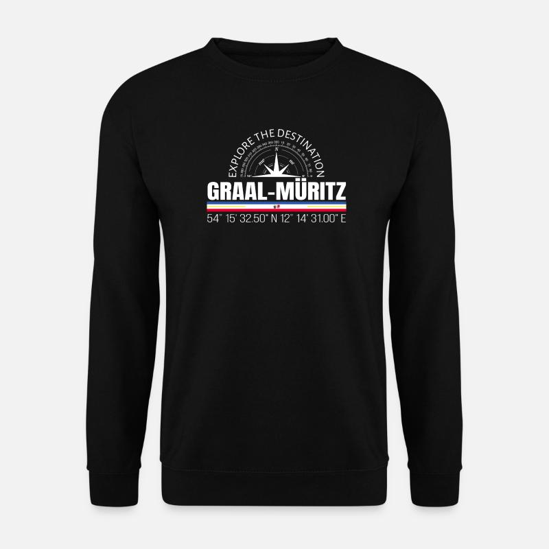 Graal-Müritz - Unisex Pullover - Schwarz