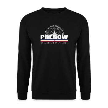 Prerow - Unisex Pullover - Schwarz - Vorne - Alina (178cm) & Michal (187cm)