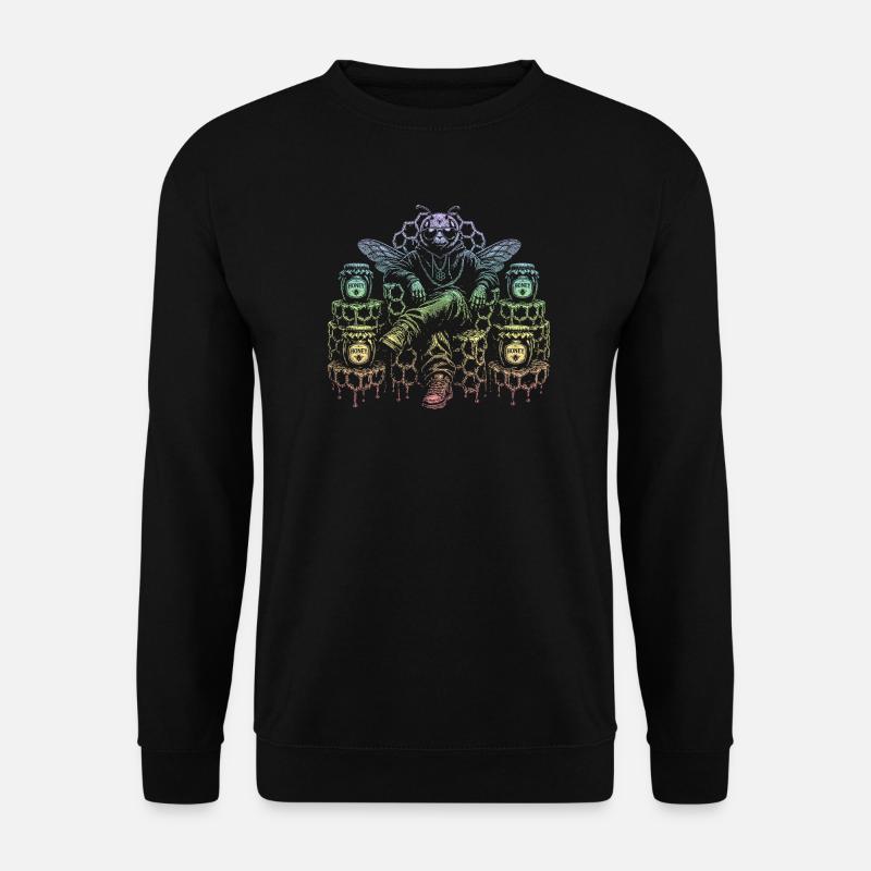 abeille - Sweat-shirt Unisexe - noir