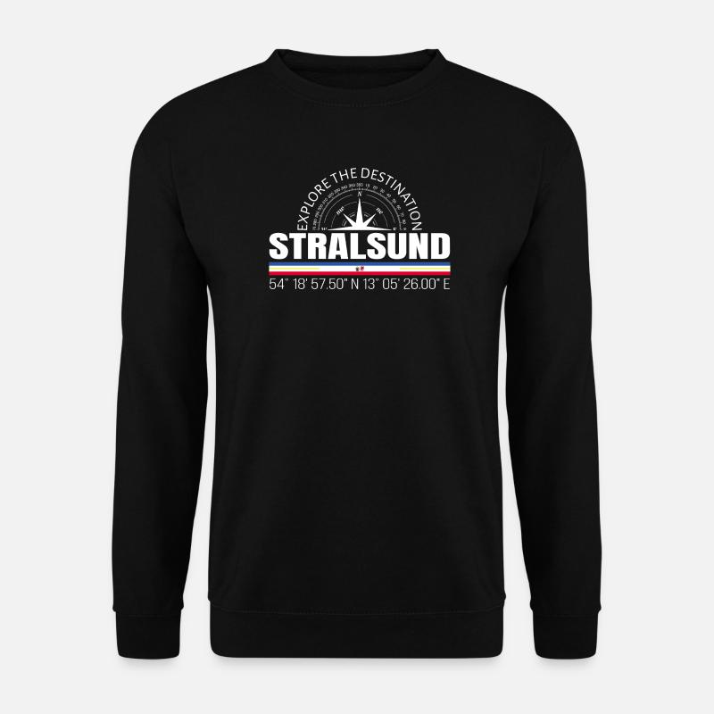 Stralsund - Unisex Pullover - Schwarz