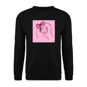 Bez_nazwy_176_202604271822_18467 - Sweat-shirt Unisexe - noir - Devant - Alina (178cm) & Michal (187cm)