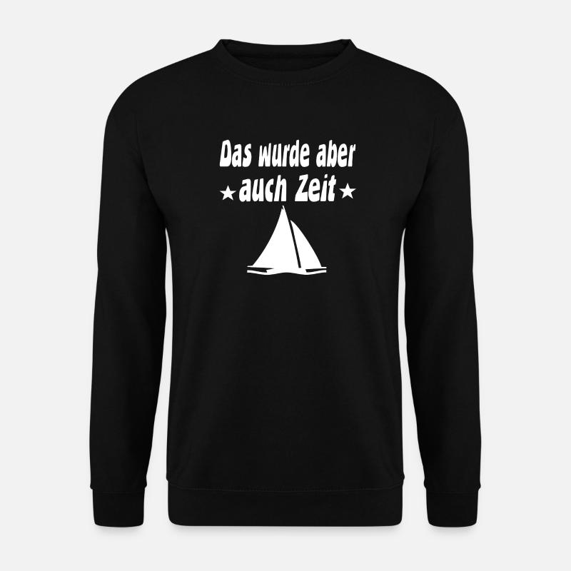 Segeln - Unisex Pullover - Schwarz