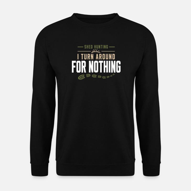 Scale-hunting-scale-hunter-antler-hunting-whitetail - Unisex Sweatshirt - black