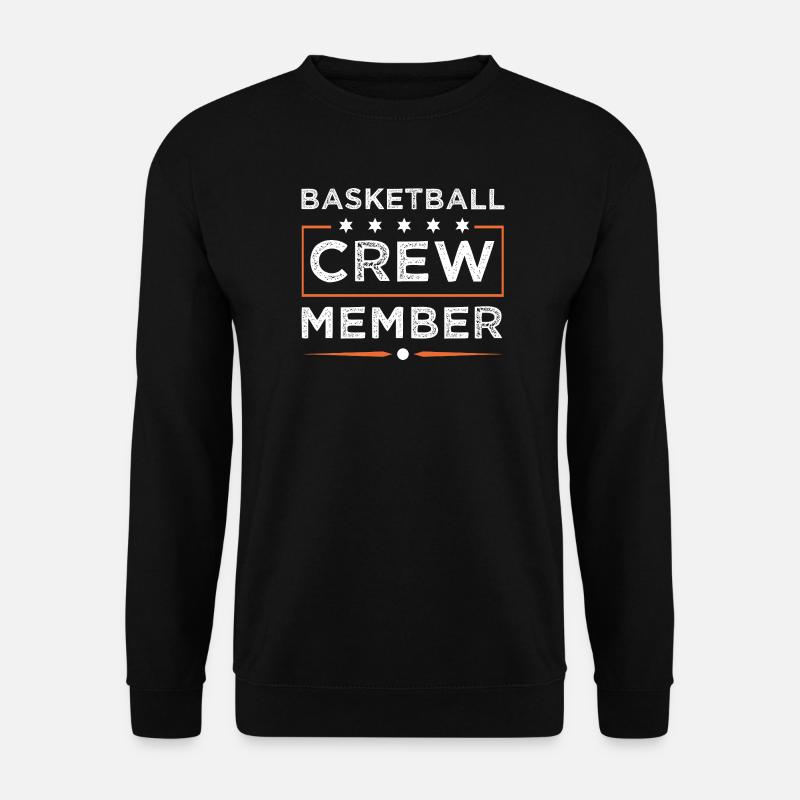 Basketball Crew - Unisex Sweatshirt - black