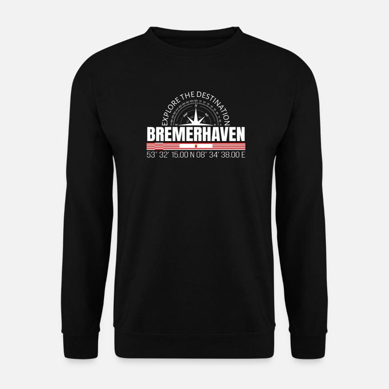 Bremerhaven - Unisex Sweatshirt - black