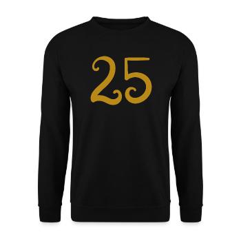 25 - Sweat-shirt Unisexe - noir - Devant - Alina (178cm) & Michal (187cm)