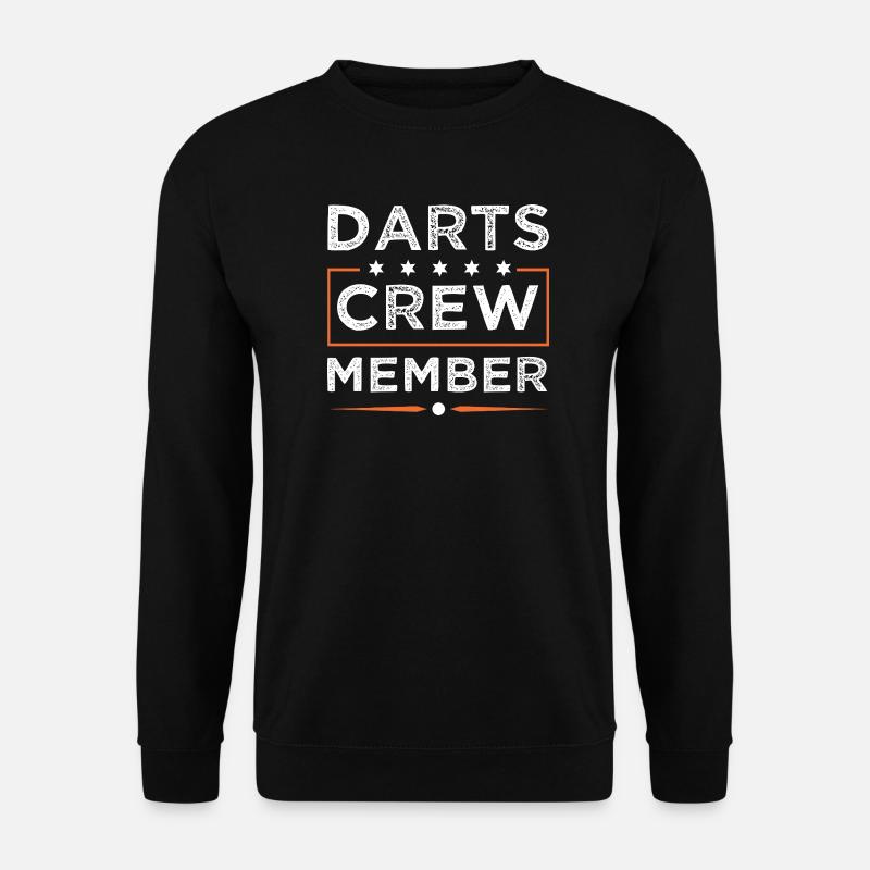 Darts Crew - Unisex Pullover - Schwarz