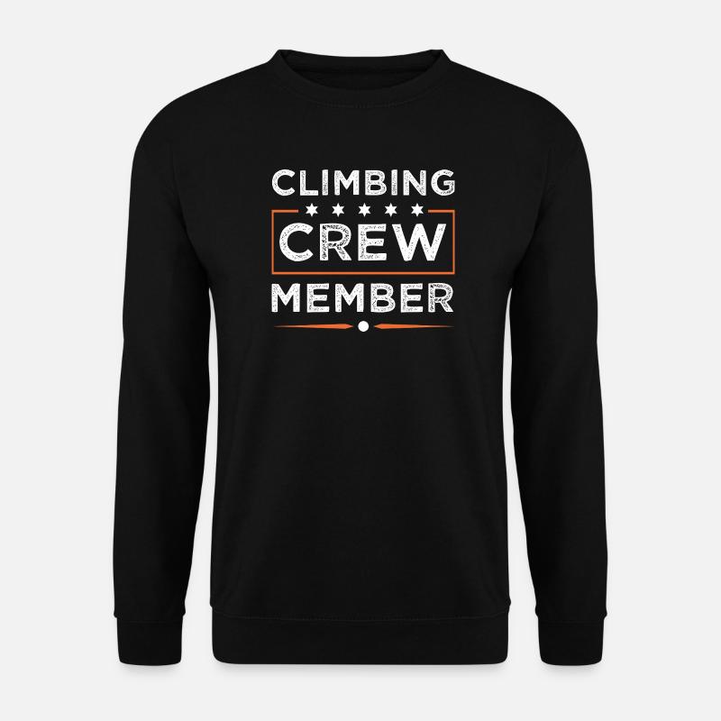 Équipe d’escalade - Sweat-shirt Unisexe - noir