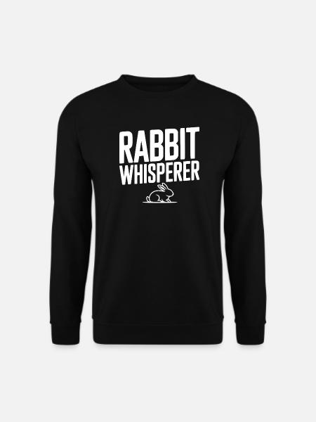 Rabbit Whisperer - Unisex Sweatshirt - black