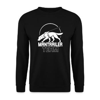 Golden Retriever Mantrailer Team Dog Sport Dogs - Unisex Sweatshirt - black - Front - Alina (178cm) & Michal (187cm)