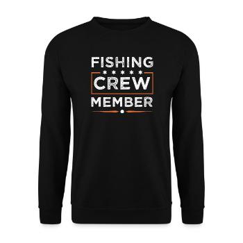Équipage de pêche - Sweat-shirt Unisexe - noir - Devant - Alina (178cm) & Michal (187cm)