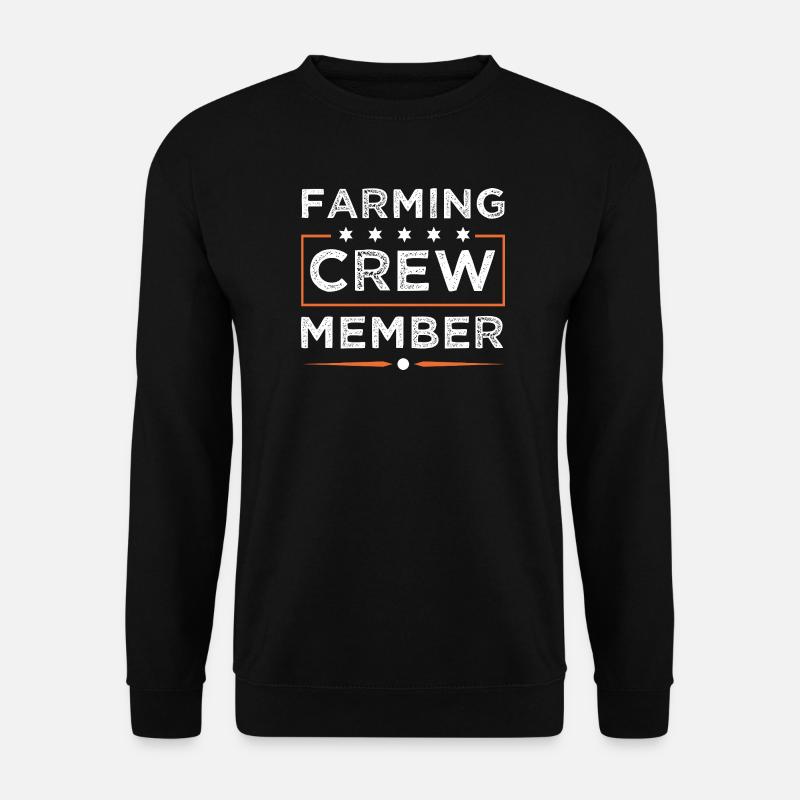 Farming Crew - Unisex Sweatshirt - black