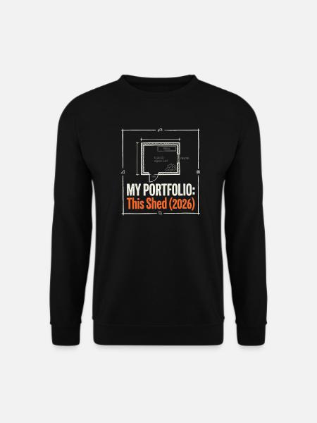 My Portfolio - Unisex Pullover - Schwarz