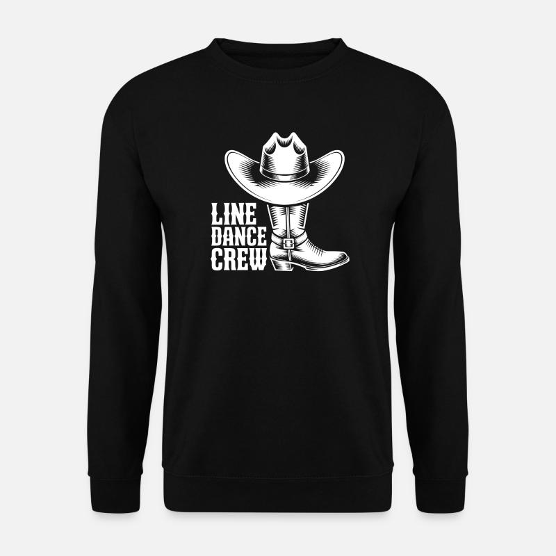 Line Dance Crew Western Flair - Unisex Pullover - Schwarz