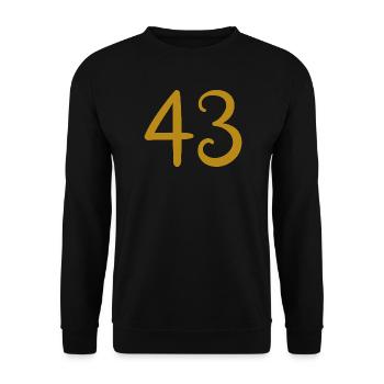 43 - Sweat-shirt Unisexe - noir - Devant - Alina (178cm) & Michal (187cm)