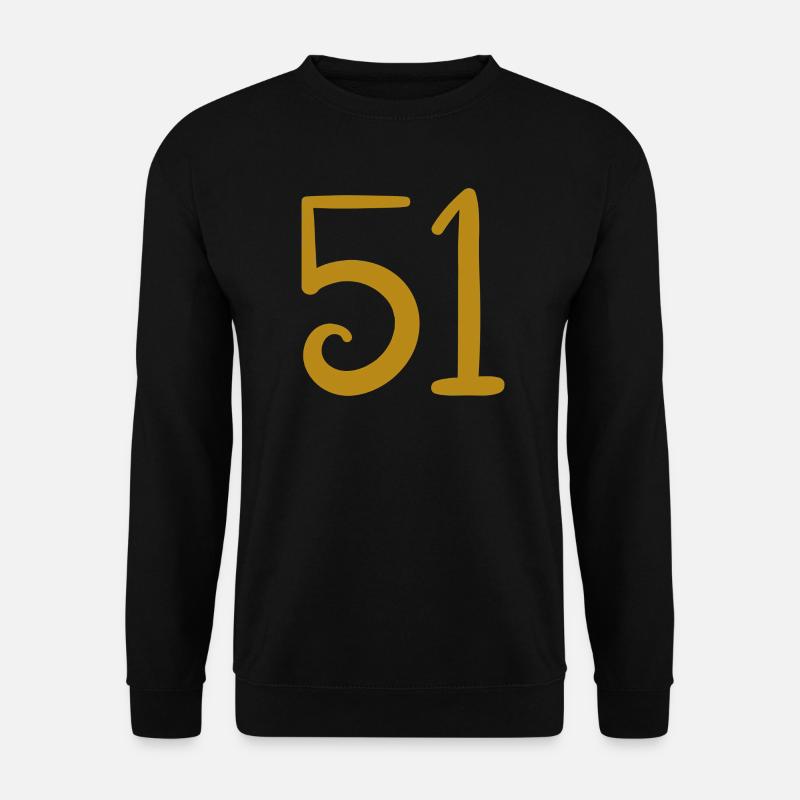 51 - Unisex Pullover - Schwarz