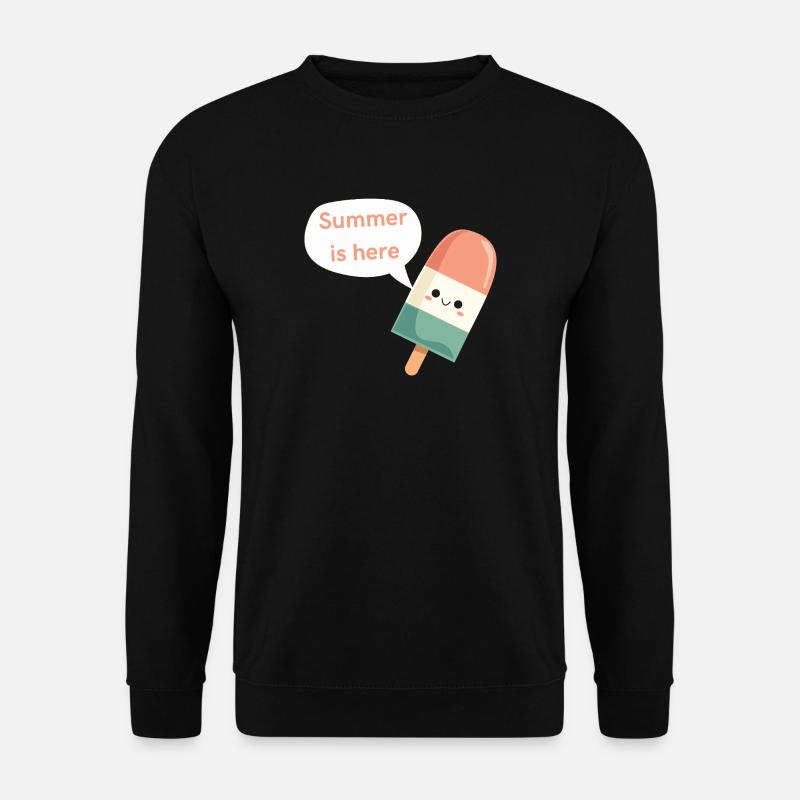 Summer Is Here - Unisex Sweatshirt - black