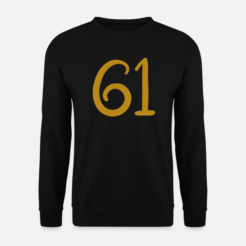 61 - Sweat-shirt Unisexe - noir