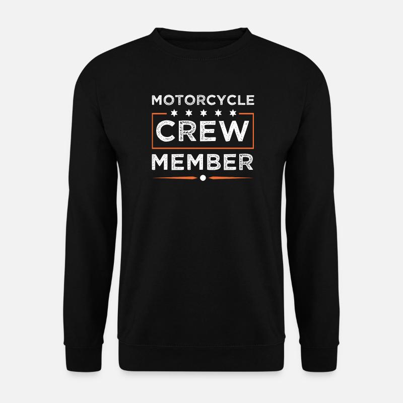 Motorcycle Crew - Unisex Pullover - Schwarz