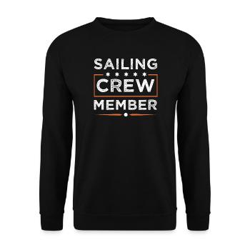 Équipage de navigation - Sweat-shirt Unisexe - noir - Devant - Alina (178cm) & Michal (187cm)