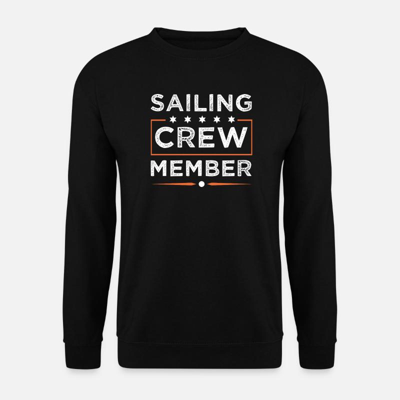 Équipage de navigation - Sweat-shirt Unisexe - noir