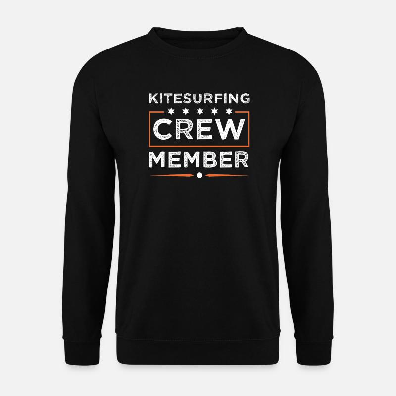 Kitesurfing Crew - Unisex Sweatshirt - black