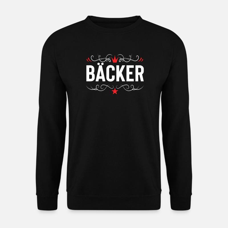 Bäcker Beruf - Unisex Pullover - Schwarz
