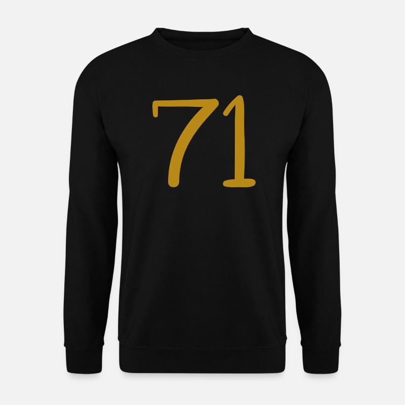 71 - Unisex Pullover - Schwarz