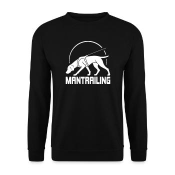 Chiens de sport allemands à poil court - Sweat-shirt Unisexe - noir - Devant - Alina (178cm) & Michal (187cm)