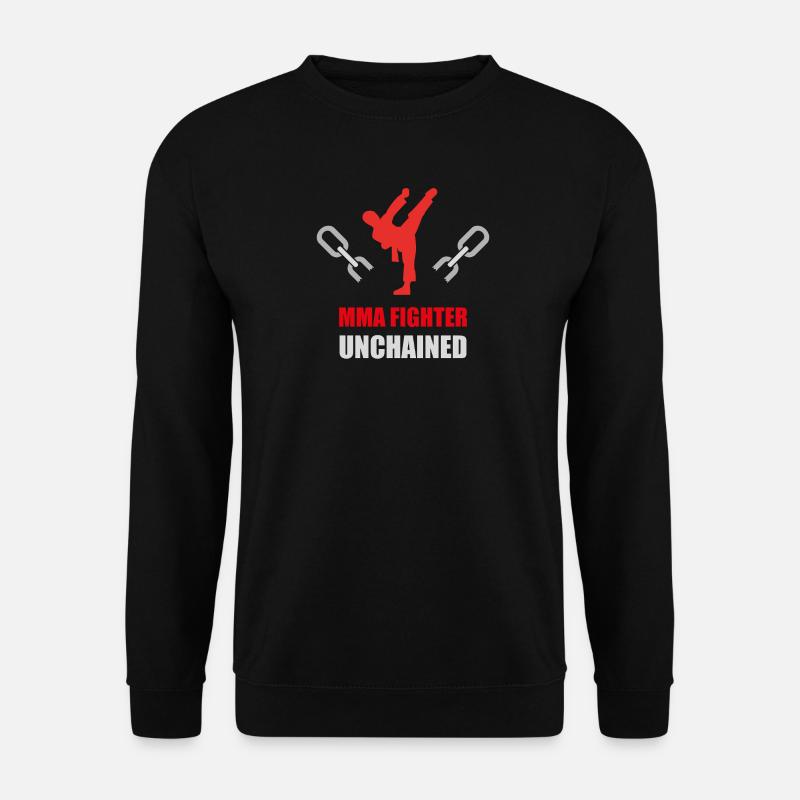 MMA Cage Fighter Combat Sport - Unisex Sweatshirt - black