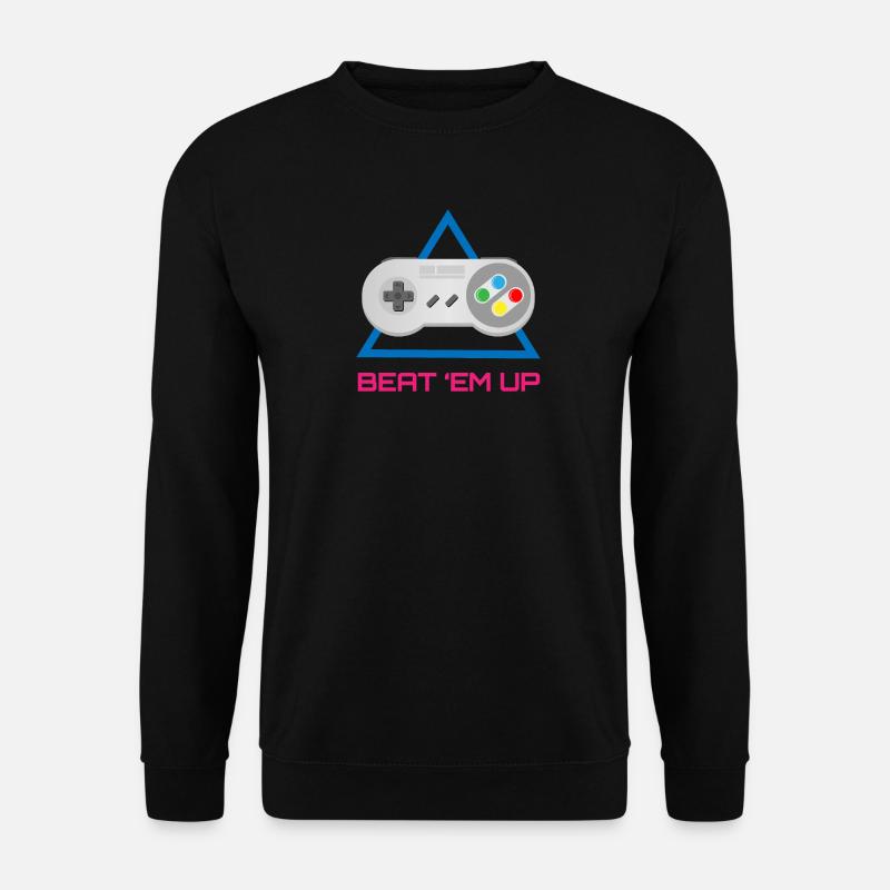 Retro Gamer Controller – Arcade-Videospiel - Unisex Pullover - Schwarz