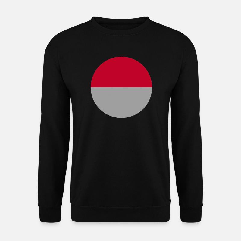 Drapeau indonésien - Sweat-shirt Unisexe - noir