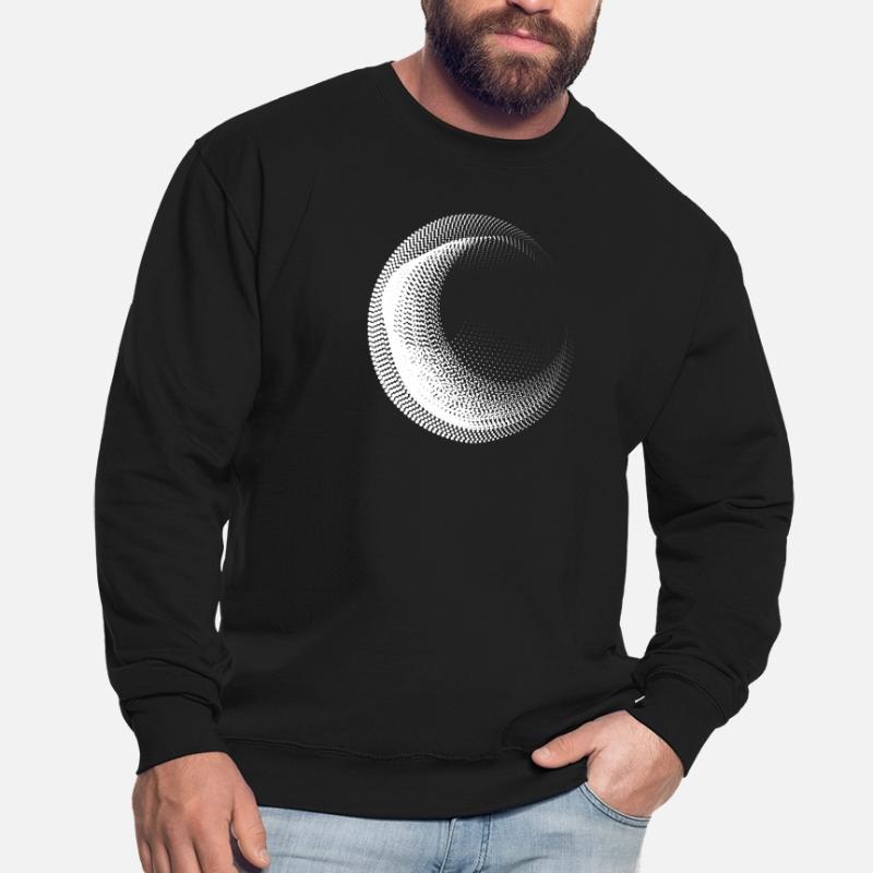 Conception de cercles points Sweat-shirt Unisexe