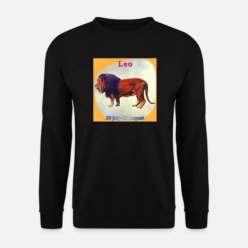 Löwe - Unisex Pullover - Schwarz