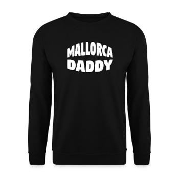 Papa de Majorque - Sweat-shirt Unisexe - noir - Devant - Alina (178cm) & Michal (187cm)