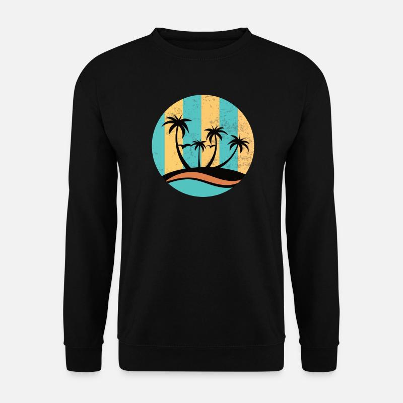 Beach Circle - Unisex Sweatshirt - black