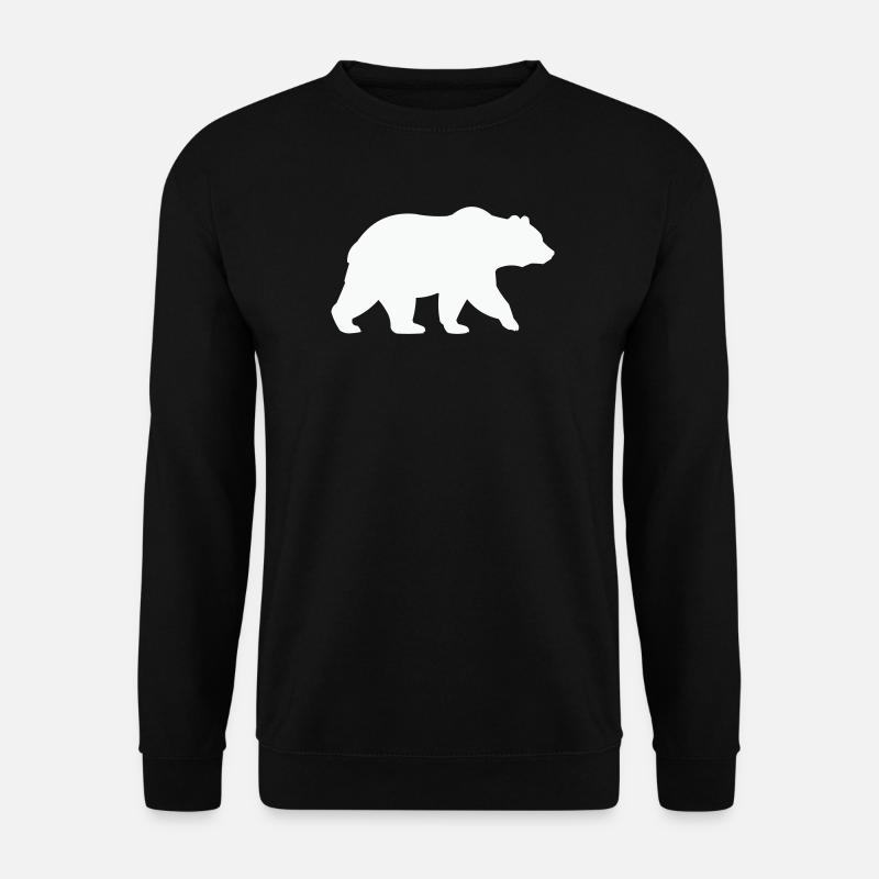 Bear - Unisex Sweatshirt - black