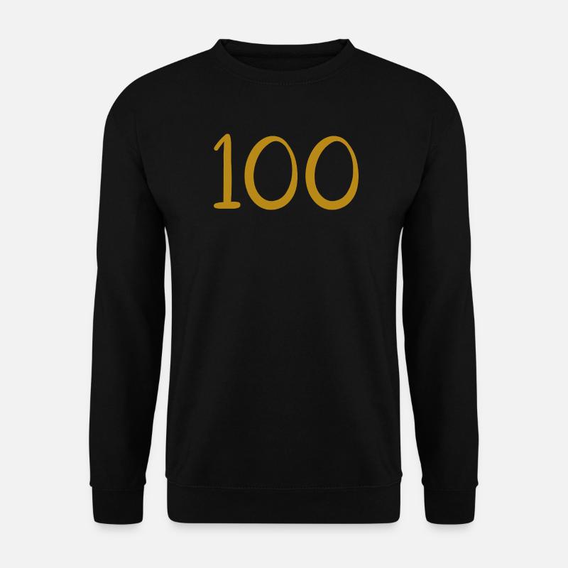 100 - Unisex Sweatshirt - black