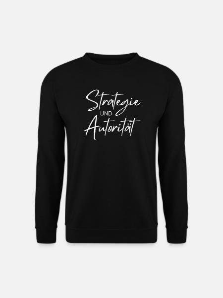 Strategie und Autorität - Human Design - Unisex Pullover - Schwarz