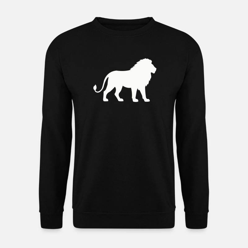 Lion - Sweat-shirt Unisexe - noir