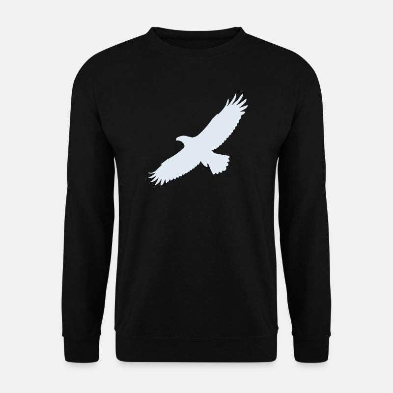 adler - Unisex Pullover - Schwarz