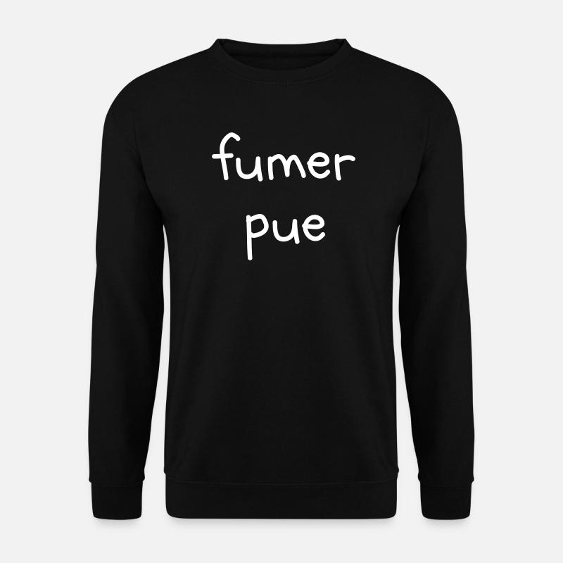 Smoking stinks - Unisex Sweatshirt - black
